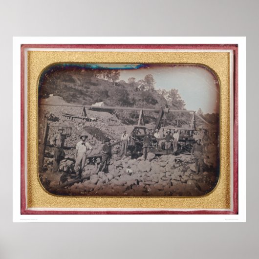 河川敷の鉱業シーン… (40069) ポスター (正面)