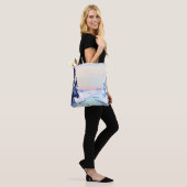 河川景観 トートバッグ (モデル)