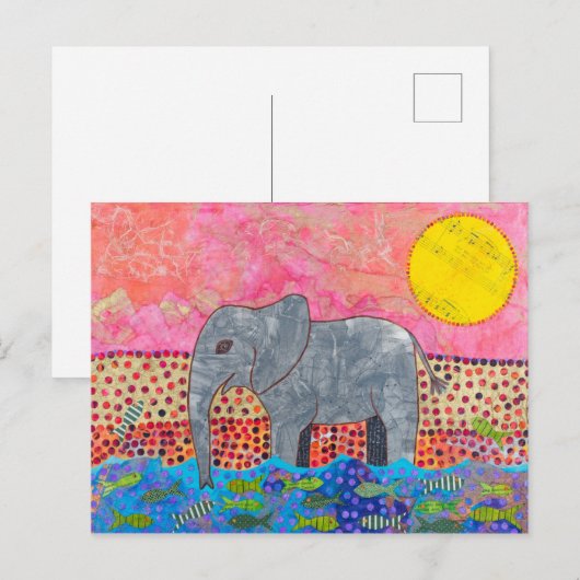 河川横断 ポストカード (正面/裏面)