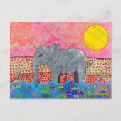 河川横断 ポストカード (正面)