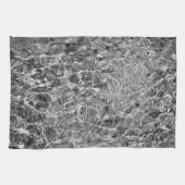 河川水のさざ波 キッチンタオル (横)