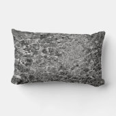 河川水のさざ波 ランバークッション (裏面)