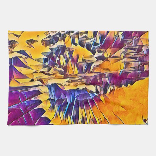 河川水 キッチンタオル (横)