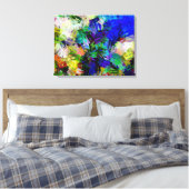 河川水 キャンバスプリント (インサイチュ (寝室))