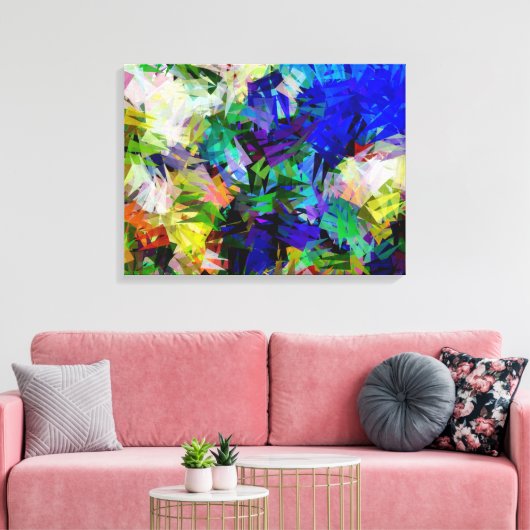 河川水 キャンバスプリント (インサイチュ (リビング))