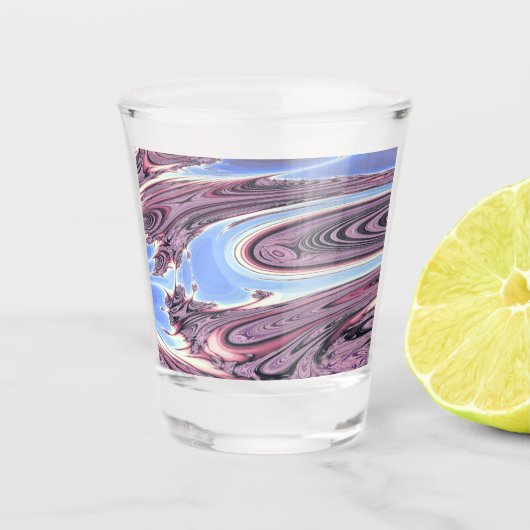 河川水 ショットグラス (正面)