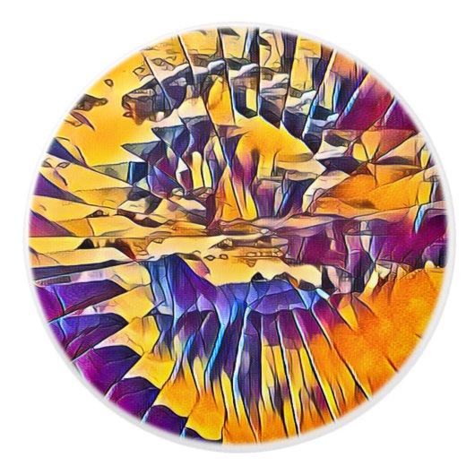 河川水 セラミックノブ (正面)