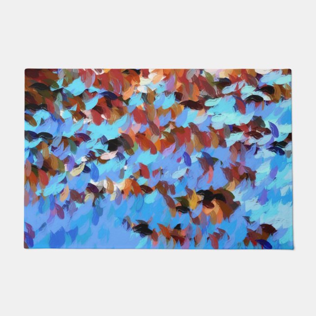 河川水 ドアマット (正面)