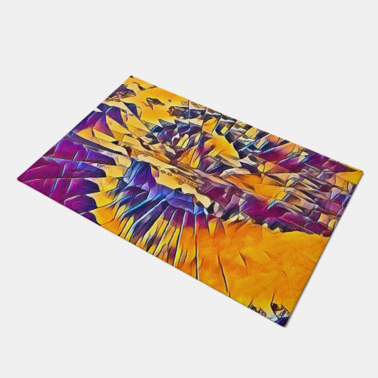 河川水 ドアマット (アングル)