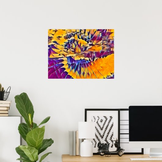 河川水 ポスター (ホームオフィス)