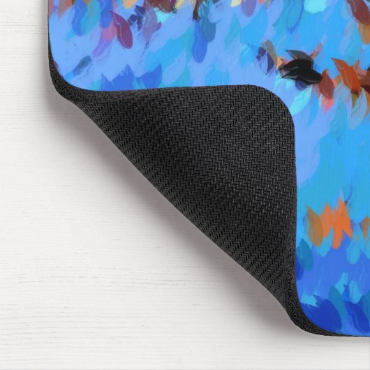 河川水 マウスパッド (コーナー)