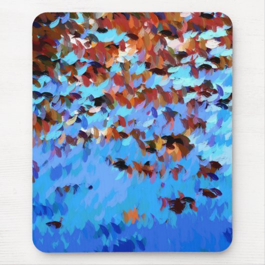 河川水 マウスパッド (正面)