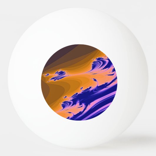 河川水 卓球ボール (正面)