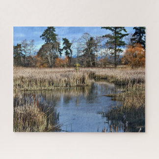 河川湿原の鳥の保護区 ジグソーパズル
