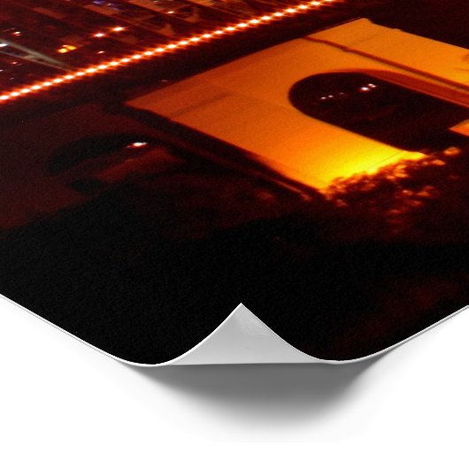 河川火災 ポスター (角)