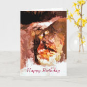 河川精神 カード (黄色い花)