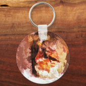 河川精神 キーホルダー (正面)