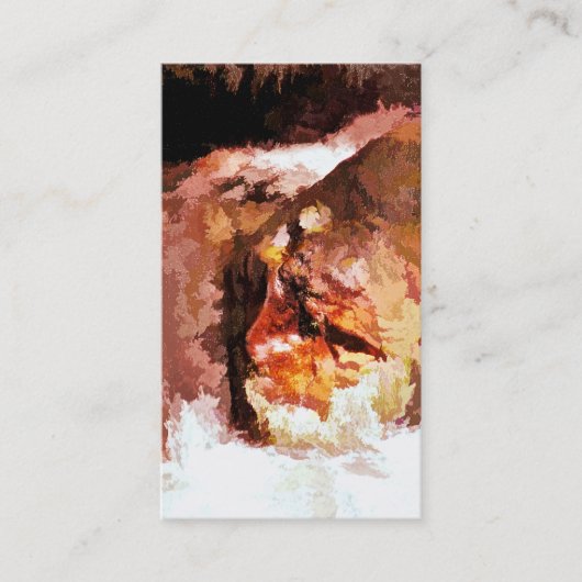 河川精神 名刺 (正面)