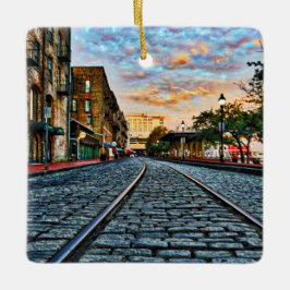 河川通りビュー セラミックオーナメント