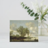 河川風景， 1645 ポストカード (スタンド正面)