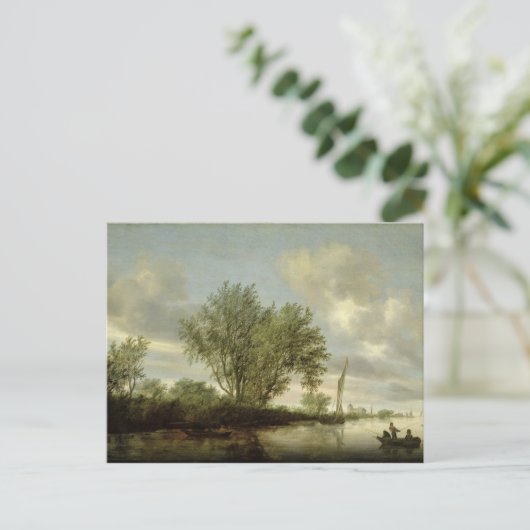 河川風景， 1645 ポストカード (スタンド正面)