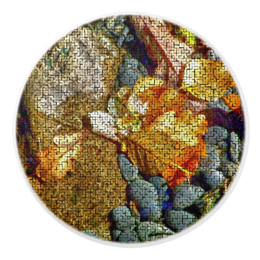 河川 セラミックノブ (正面)