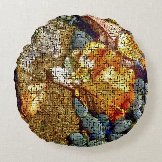 河川 ラウンドクッション (正面)