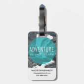 河川|冒険はそこにある引用文 ラゲッジタグ (裏面縦)