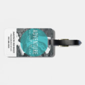 河川|冒険はそこにある引用文 ラゲッジタグ (裏面横)