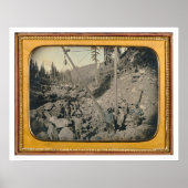 河床の鉱夫5人… (40064) ポスター (正面)