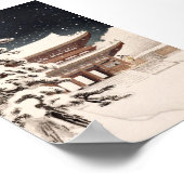 河瀬蓮井ウィンターシーナリーポスタープリント ポスター (角)