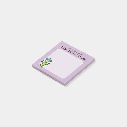 河童日本の妖怪モンスタパーソナライズされた- ポストイット (アングル)