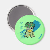 河童日本の妖怪 マグネット (正面/裏面)