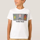 河童・一詰小僧・鬼妖怪 Tシャツ (正面)