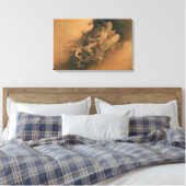 河野宝貝二龍の雲 キャンバスプリント (インサイチュ (寝室))