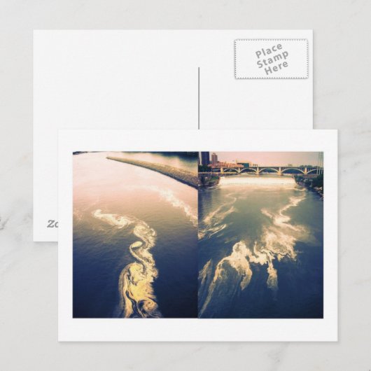 河雲 ポストカード (正面/裏面)