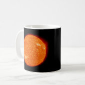沸騰する太陽 コーヒーマグカップ (正面左)