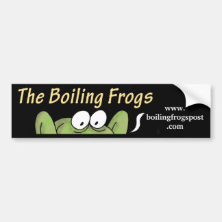 沸騰のカエルのポストの©の後部窓 バンパーステッカー