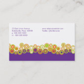 沸騰の個人事業カード 名刺 (裏面)