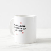 沸騰 コーヒーマグカップ (正面左)