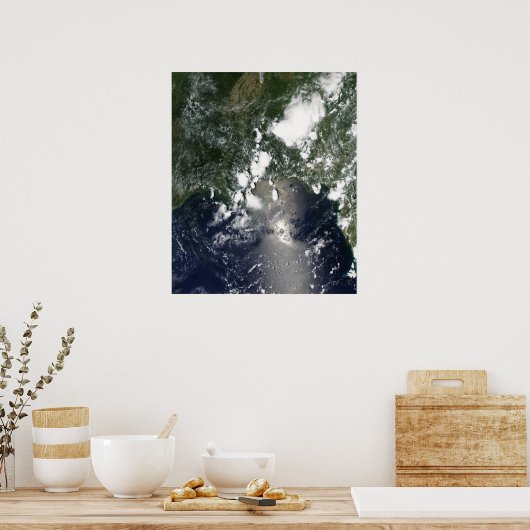 油が北東に広がる ポスター (キッチン)