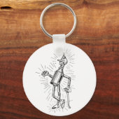 油で焼きたてのティンマン キーホルダー (正面)