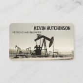 油とガス 名刺 (正面)