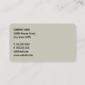 油とガス 名刺 (裏面)