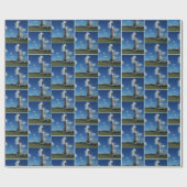 油のガス装備の訓練のプリントのギフトの包装紙 ラッピングペーパー (フラット)