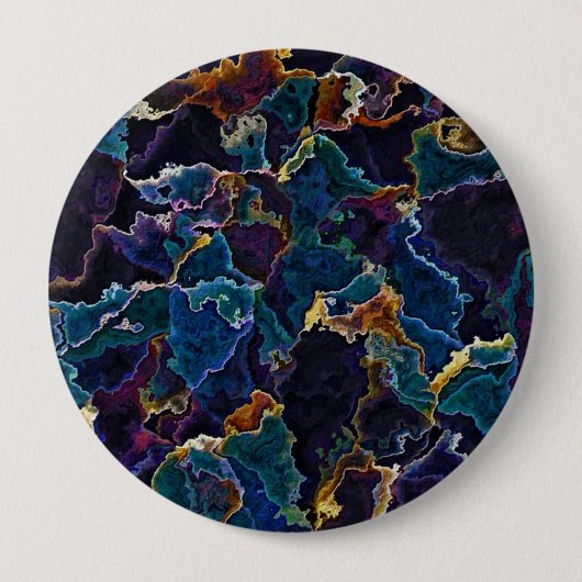 油のクリックボタン 缶バッジ (正面)