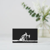 油のポンピングユニットは二倍になります 名刺 (スタンド正面)