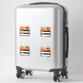 油の変更、次のサービス期限のアラーム シール (スーツケース)