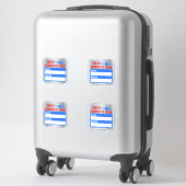 油の変更、次のサービス期限のアラーム シール (スーツケース)