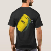 油の手榴弾 Tシャツ (裏面)